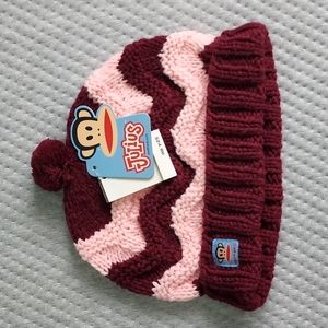 Paul Frank Burgundy Pink beanie